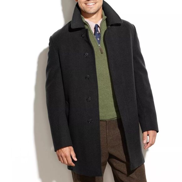 Lauren Ralph Lauren Other - Lauren Ralph Lauren Jake Wool Blend Overcoat 40L